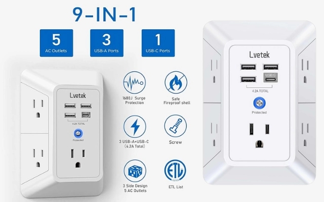 Need More Outlets? Charge Everything in One Place!
