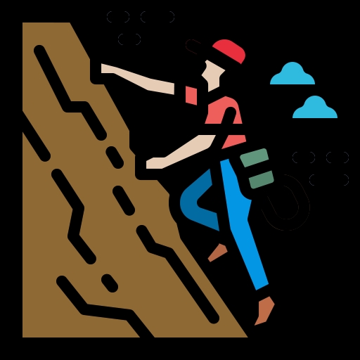 Climbing icon