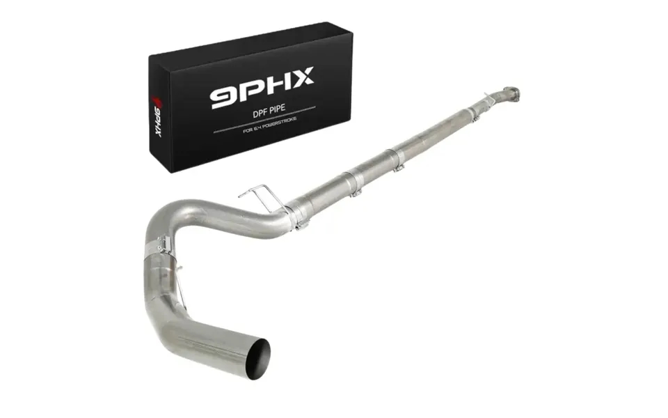 2008-2010 Powerstroke 6.4 Dpf & Cat Delete Race Pipe 4 5 Inch For Ford F250,f350,f450,f550