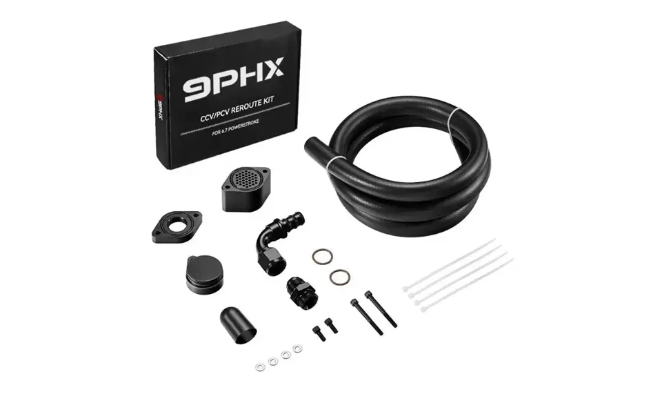 2011-2024 Powerstroke 6.7l Ccv Pcv Delete Kit For Ford F250 F350 F450 F550