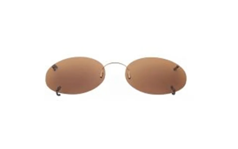 Hilco Sunclips Rimless Oval Shape