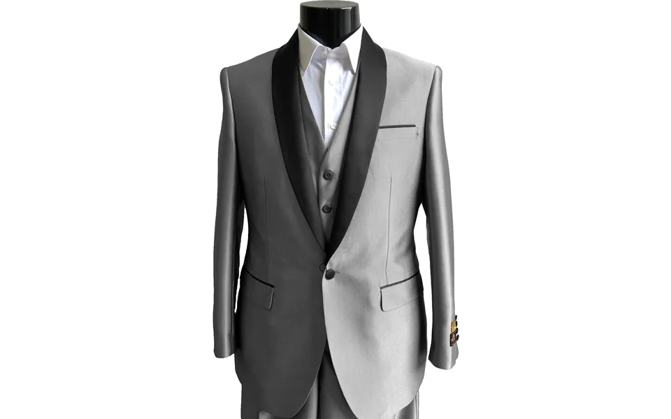 29-c-tux-shawl Shinny-silver - Tuxedo Wholesale Distributors