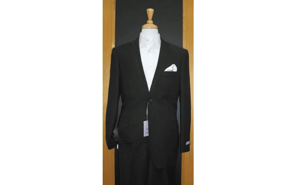 Mens Black Linen Suit