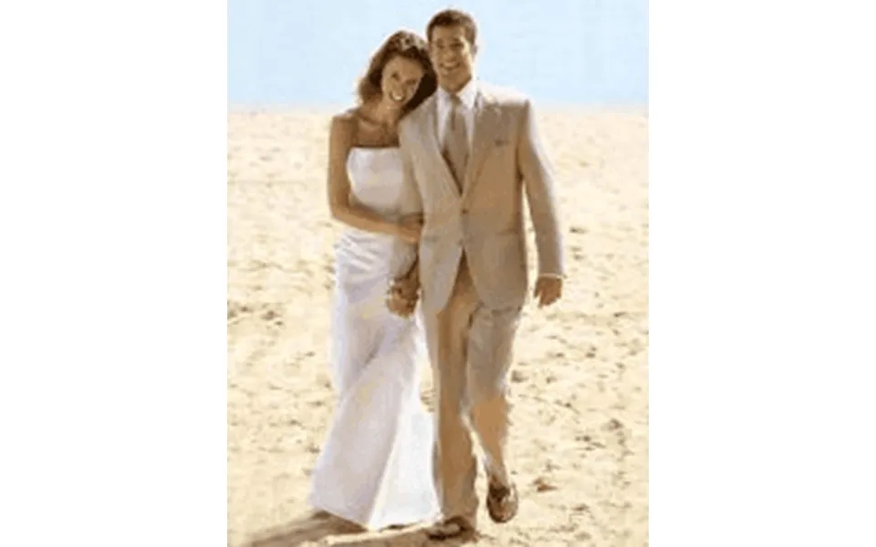 Mens Khaki Linen Suit