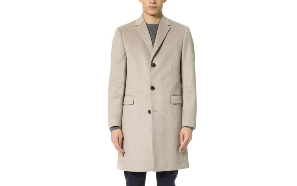 Mens Tan Overcoat