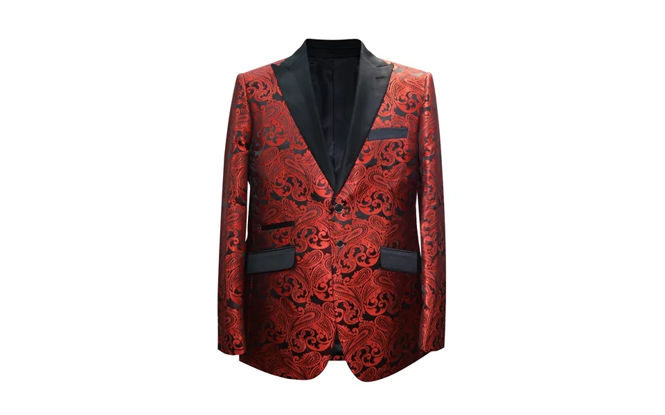 Paisley-400 Red - Mens Wholesale Blazers