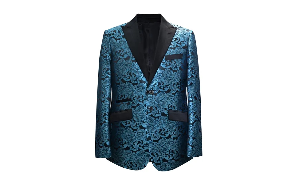 Paisley-400 Teal - Mens Wholesale Blazers