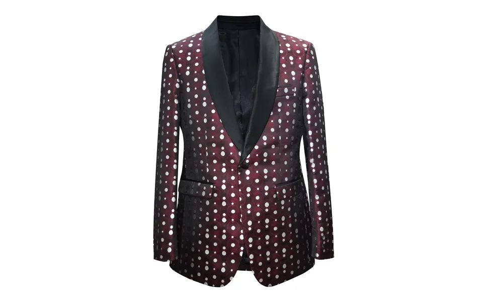 Paisley-503 Burgundy - Mens Wholesale Blazers
