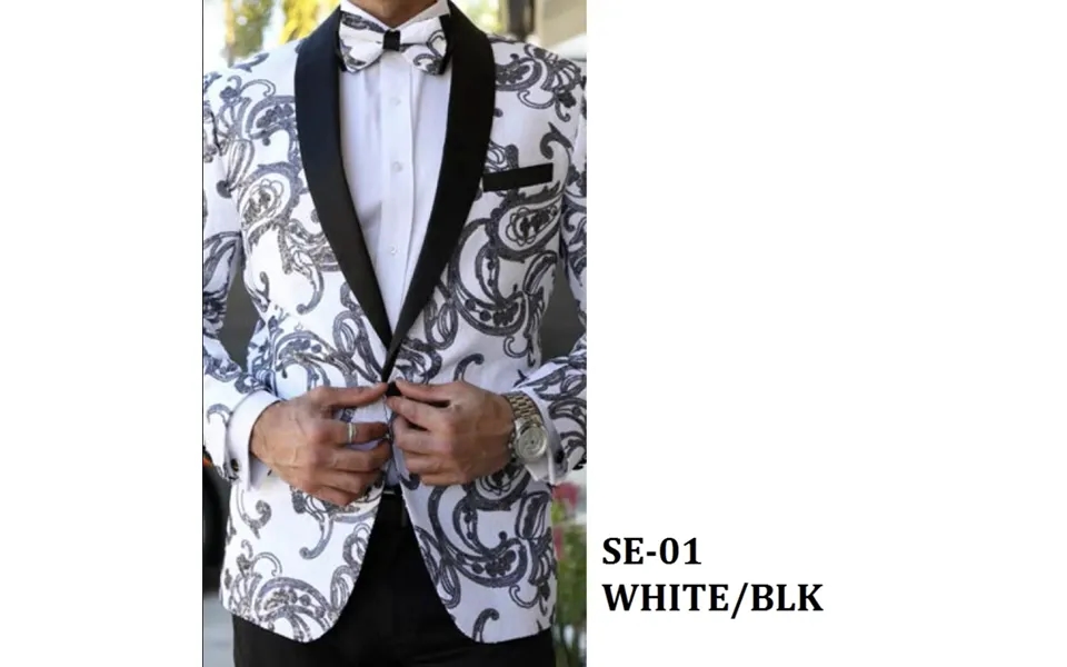 Sequins-2c Se-01 White