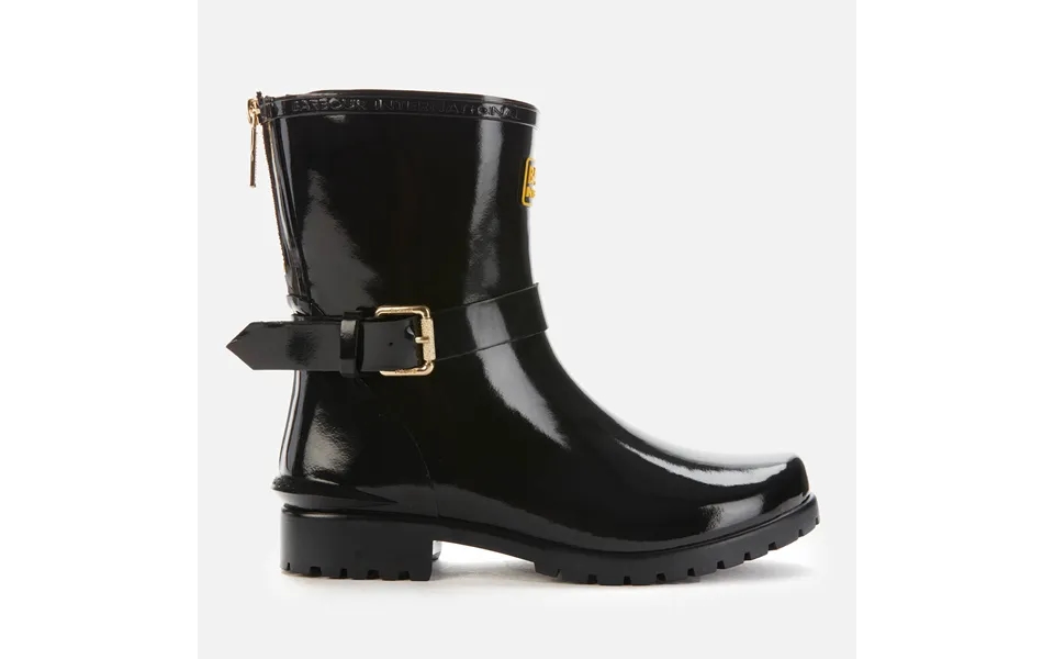 Barbour International Women's Mugello Biker Wellies - Black