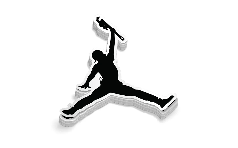 Air Plumber Hard Hat Decal