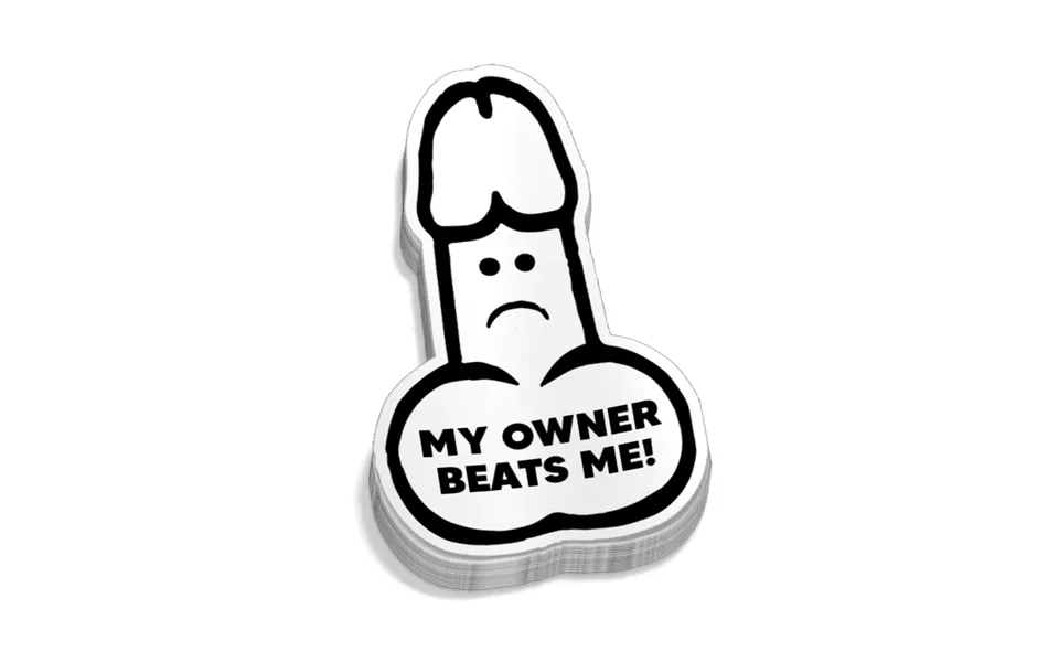 Beats Me Hard Hat Decal