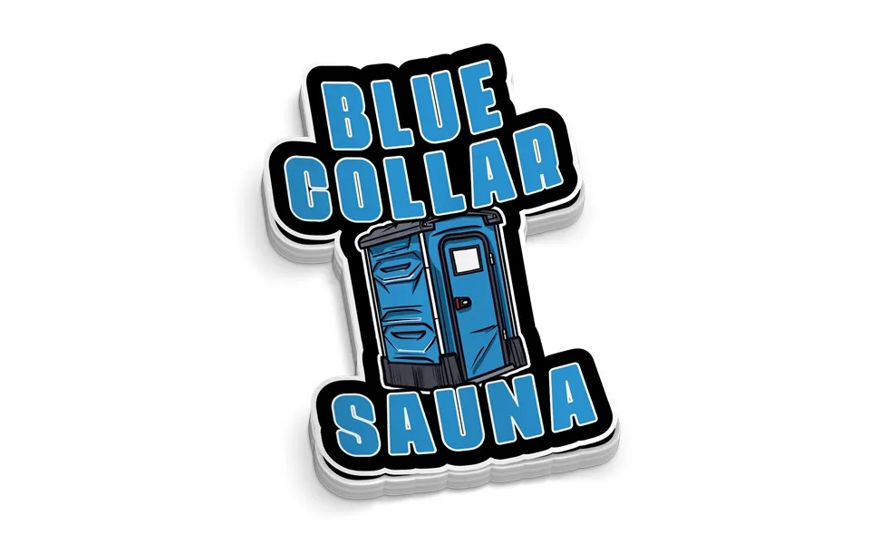 Blue Collar Suana - Hard Hat Decal