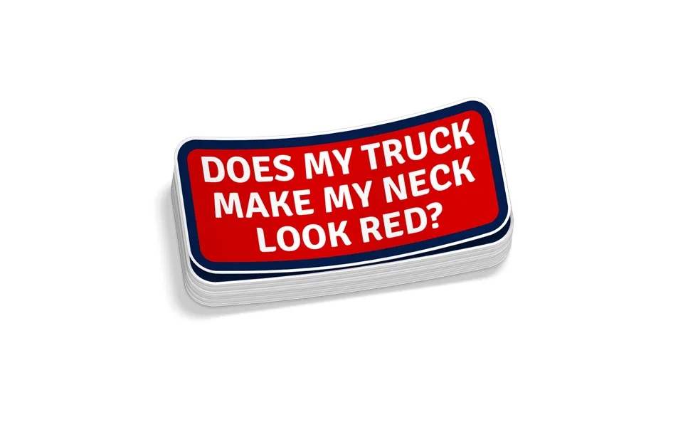 Does My Truck - Hard Hat Decal
