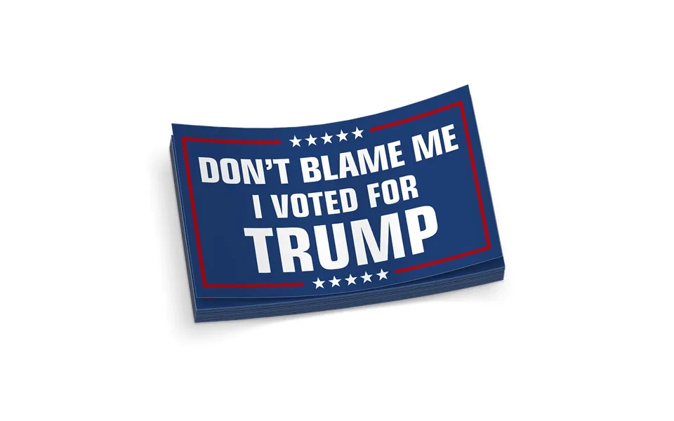Don't Blame Me Decal