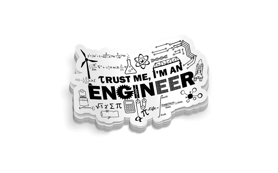 Engineer Hard Hat Decal
