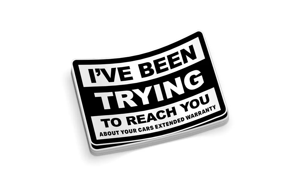 Extended Warranty - Hard Hat Decal