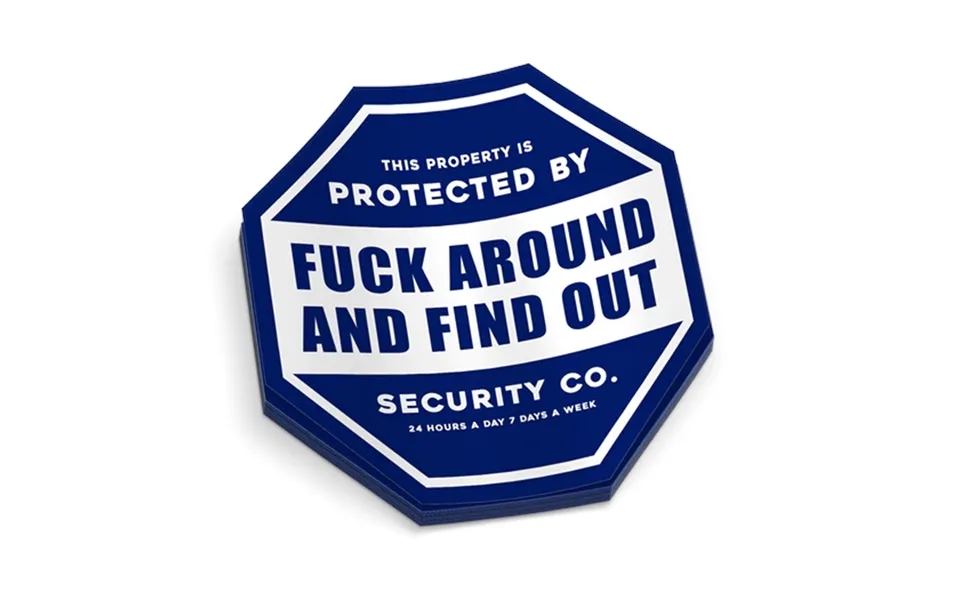 Fafo Security Decal