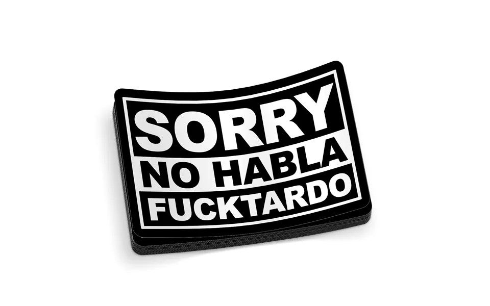 F*cktardo 5 Inch Decal
