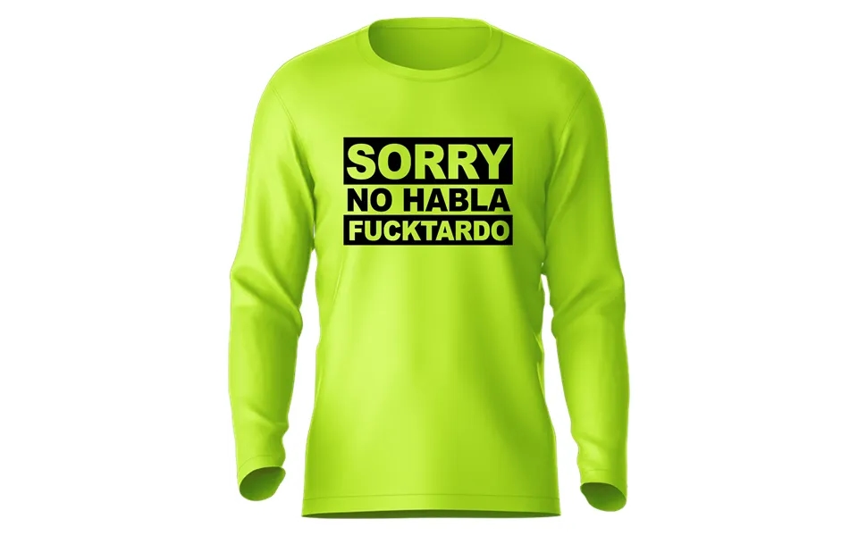 F*cktardo - Hi-visibility Upf 50 Long Sleeve Sun Shirt