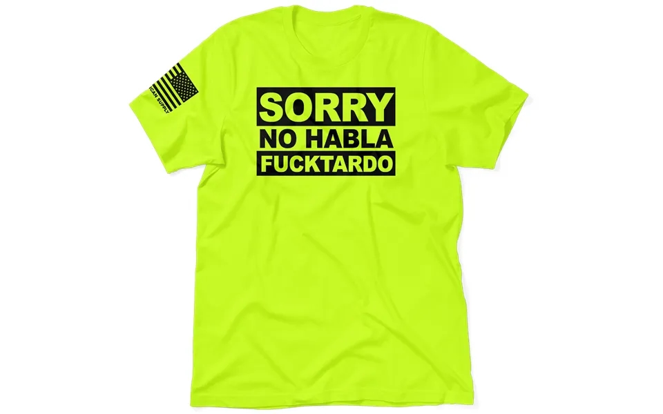F*cktardo - Safety Yellow T-shirt