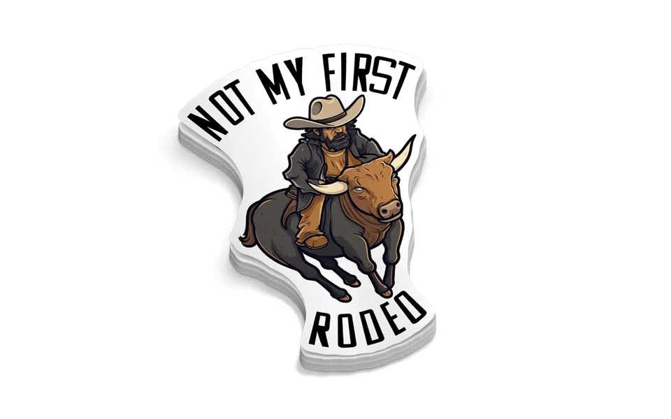 First Rodeo - Hard Hat Decal