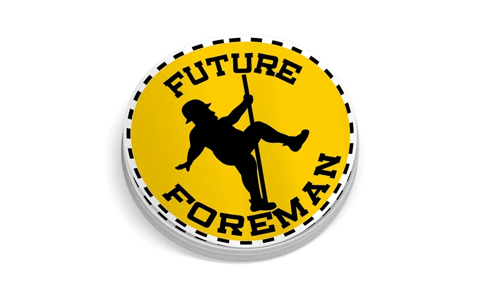 Future Foreman Hard Hat Decal