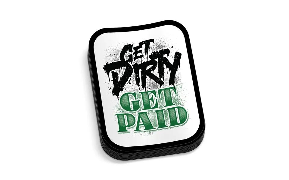 Get Dirty Hard Hat Decal