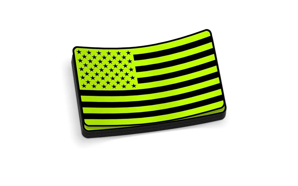 Hi Vis Flag - Hard Hat Decal