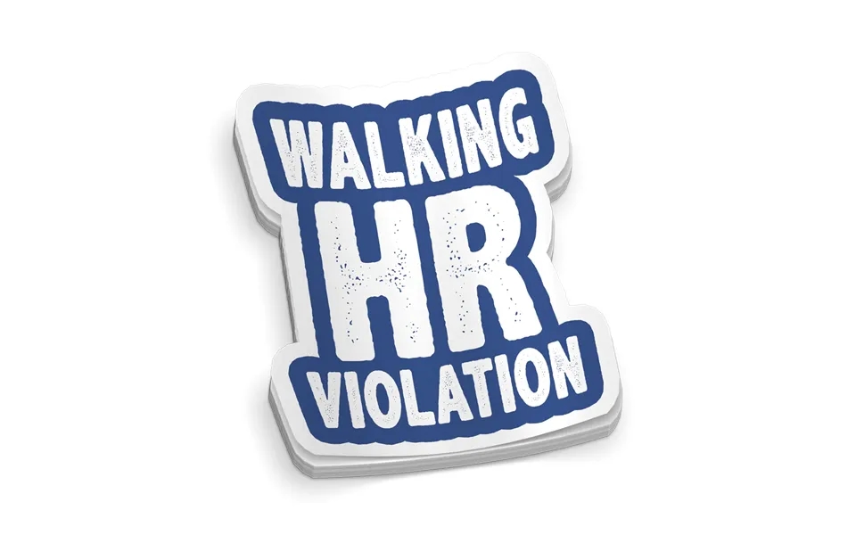 Hr Violation Hard Hat Decal