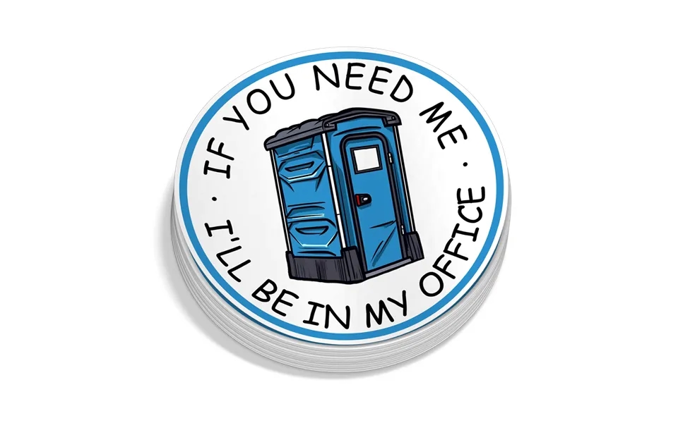 My Office Hard Hat Decal