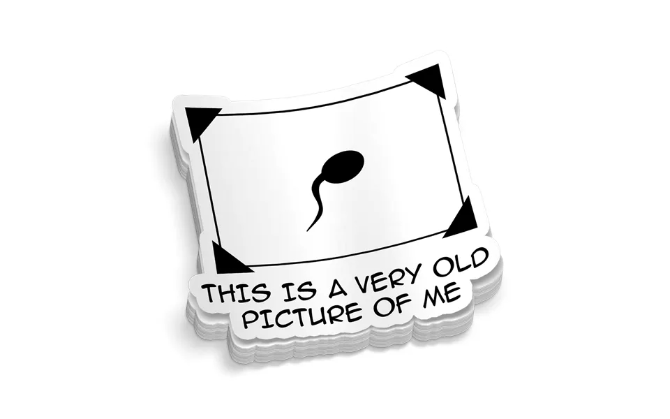 Old Picture Hard Hat Decal