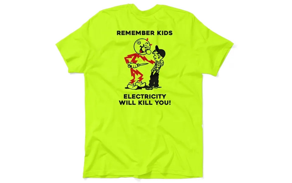 Remember Kids - Safety Yellow T-shirt