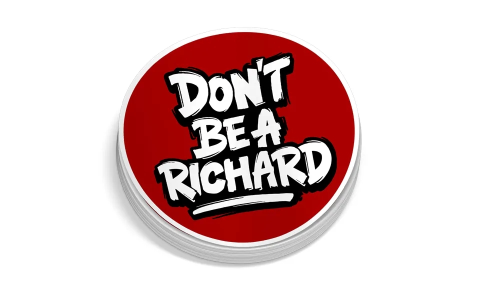 Richard - Hard Hat Decal