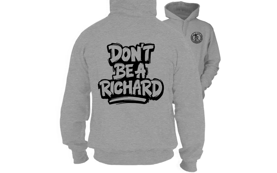 Richard - Heather Gray Hoodie