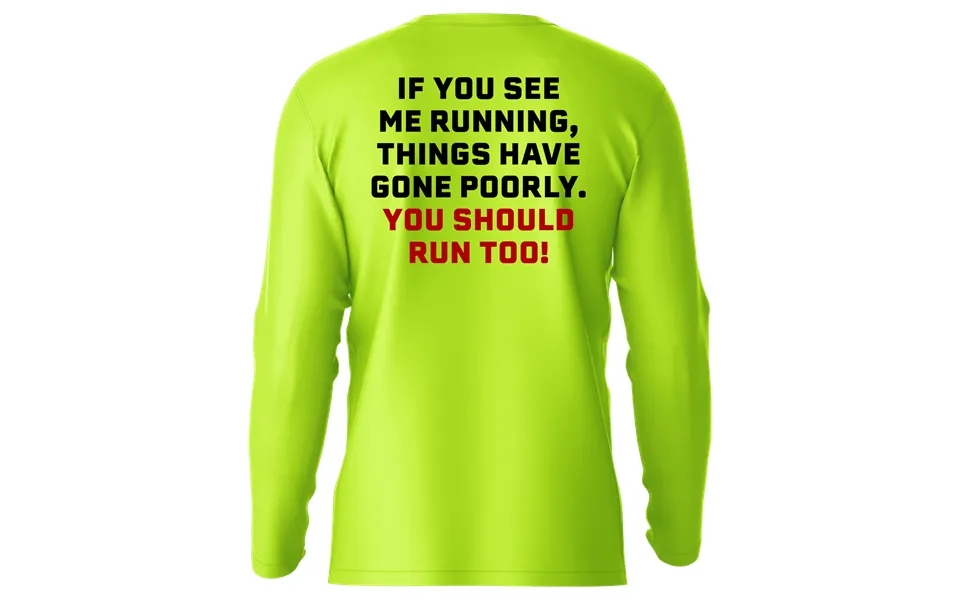 Run - Hi-visibility Upf 50 Long Sleeve Sun Shirt