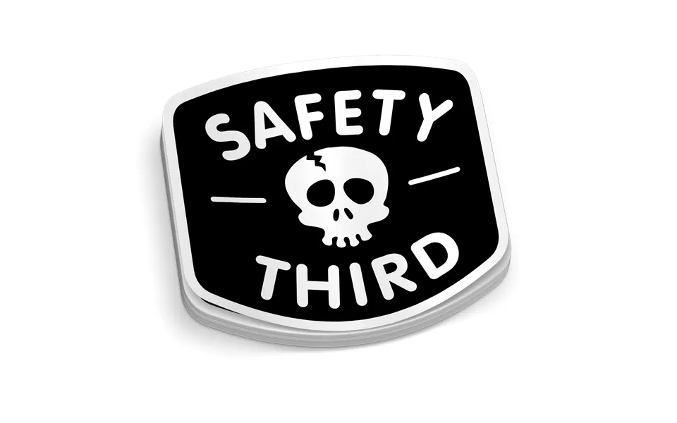 Safety 3rd 5 Inch Decal