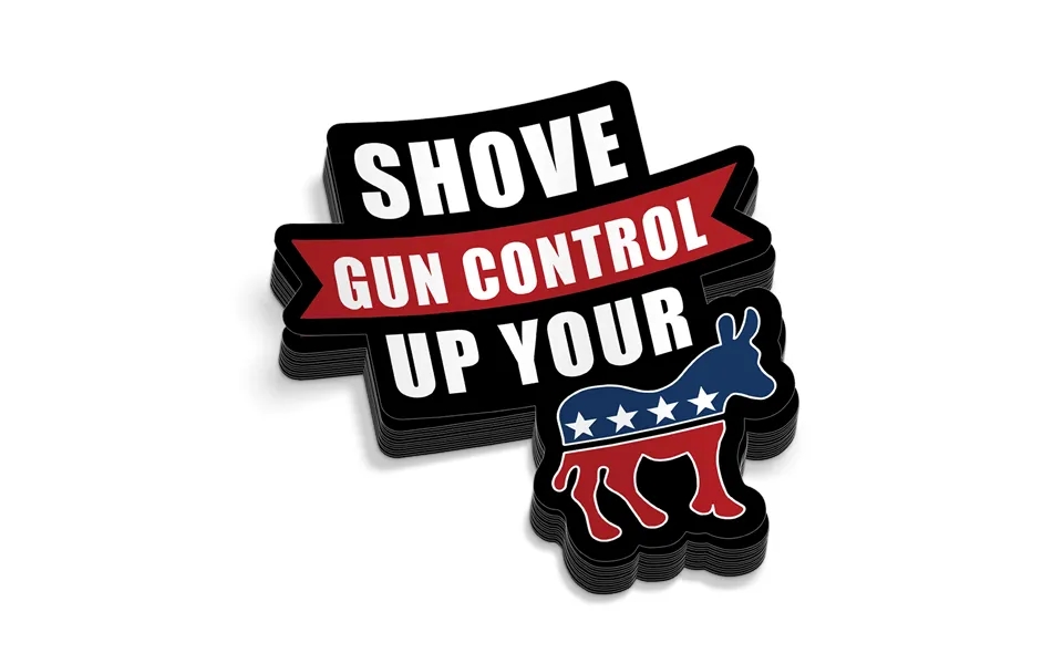 Shove Gun Control Decal