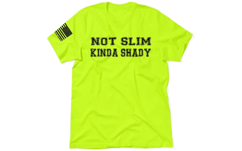 Slim Shady - Safety Yellow T-shirt