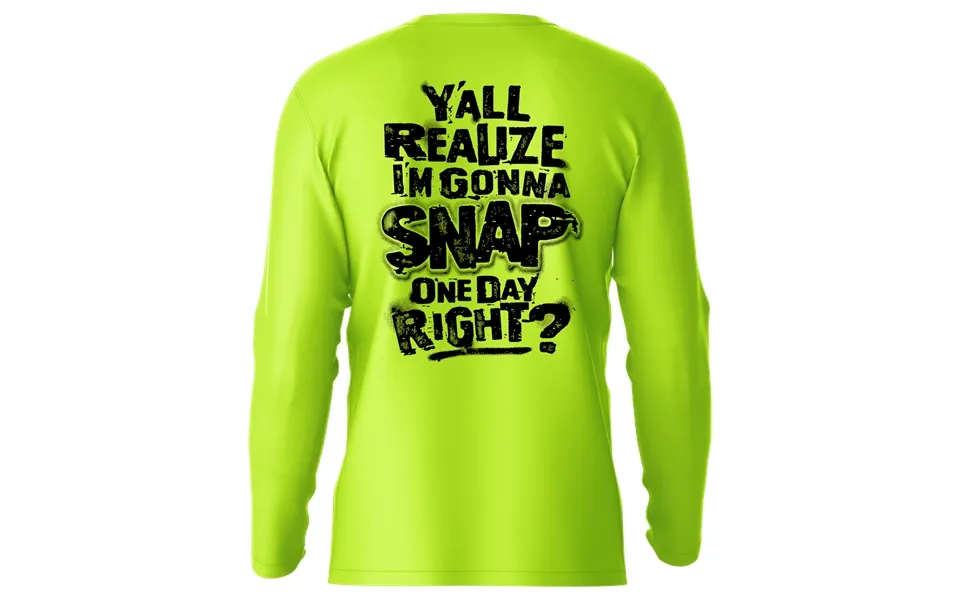 Snap - Hi-visibility Upf 50 Long Sleeve Sun Shirt