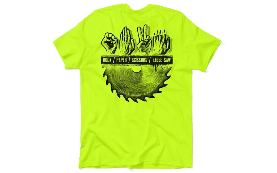 Table Saw - Safety Yellow T-shirt