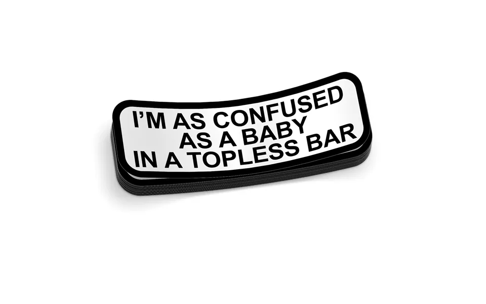 Topless Bar 6 Inch Decal