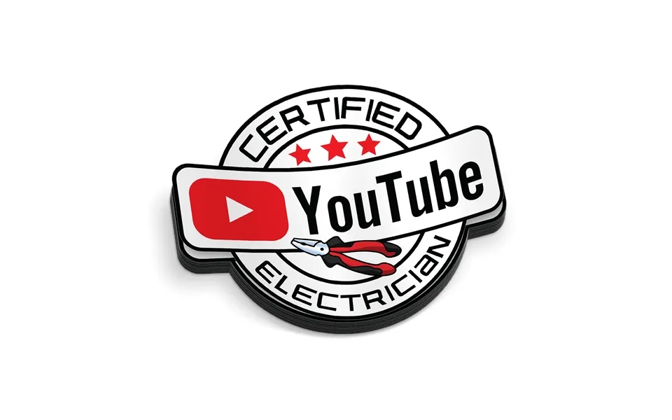 Yt Electrician Hard Hat Decal