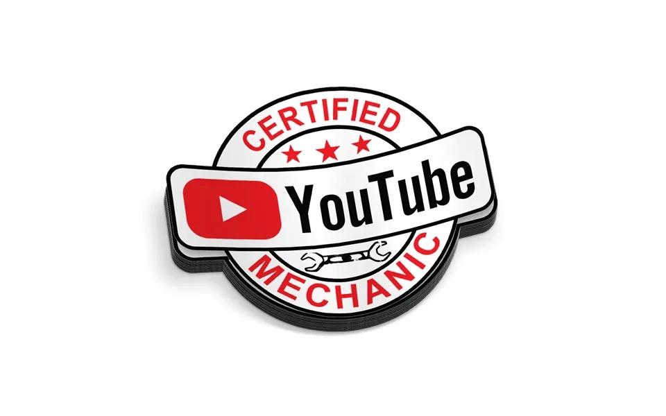 Yt Mechanic Hard Hat Decal