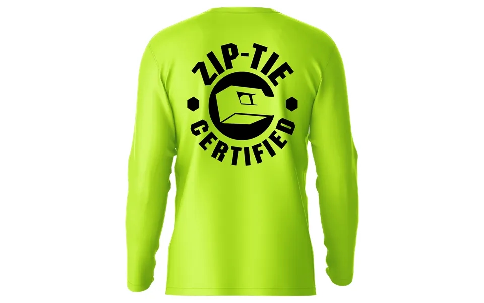 Zip Tie - Hi-visibility Upf 50 Long Sleeve Sun Shirt