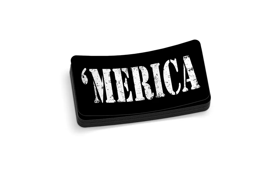 'merica Hard Hat Decal
