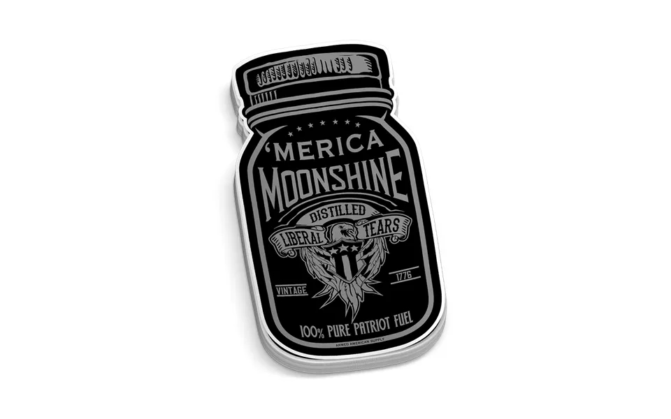 'merica Moonshine Decal