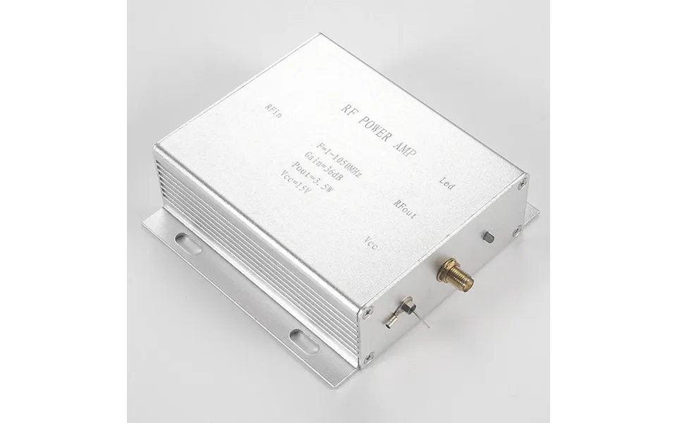 1-1050mhz Rf Linear Power Amplifier 3.5w 12-18v 32-36db Gain Sma Connector Class A For Dtmb Signal Boosting