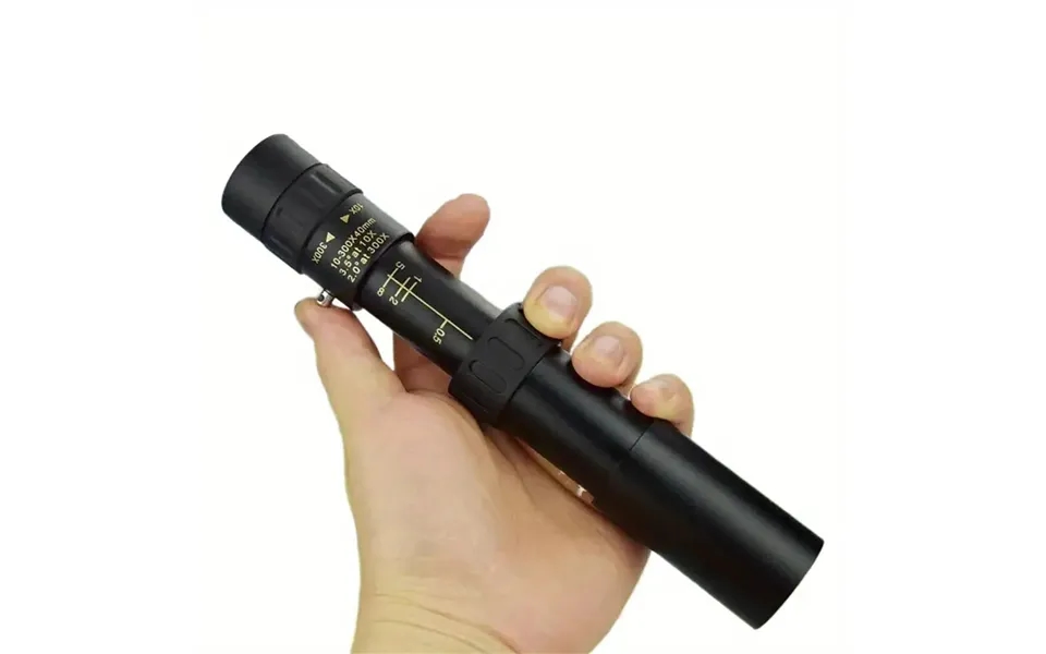 10-300x Zoom Mini Extendable Hd Portable Monocular Telescope Manual Focus Long Range High Definition For Hunting Outdoor