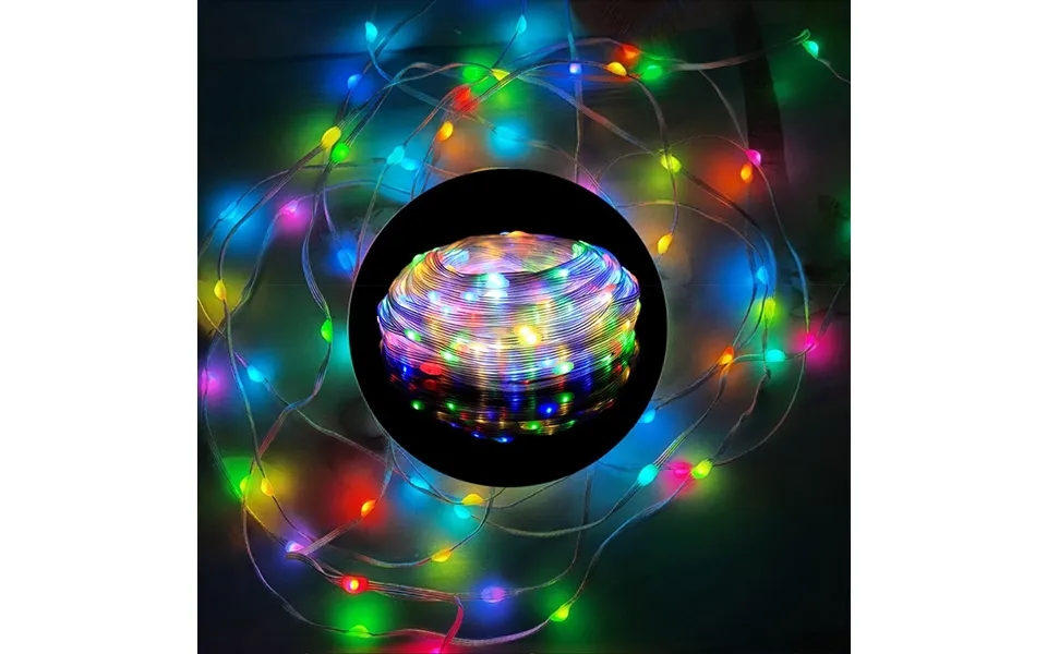 10m 100led Smart Led String Lights Music Sync App Remote Control Ip65 Waterproof For Christmas Tree Decor Holiday Decora